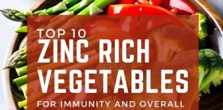 Top 10 Zinc Rich Vegetables for Immunity and Overall Well-being